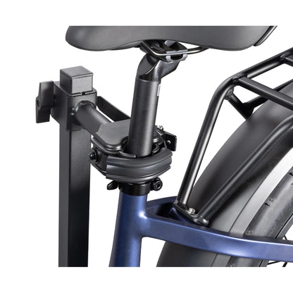 Young Electric Ebike Rack, 200lb Capacity, Alloy Steel Hitch Mount, Fits 5-Inch Fat Tire Bikes, 2-Inch Receiver