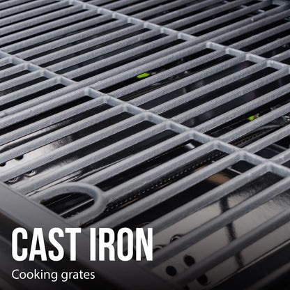 Expert Grill 4 Burner with Side Burner Propane Gas Grill in Blue