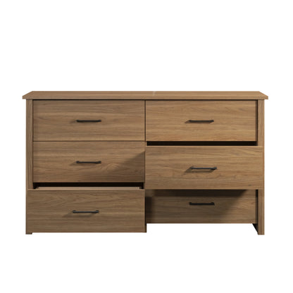 Mainstays Hillside 6-Drawer Dresser, Soft White Finish