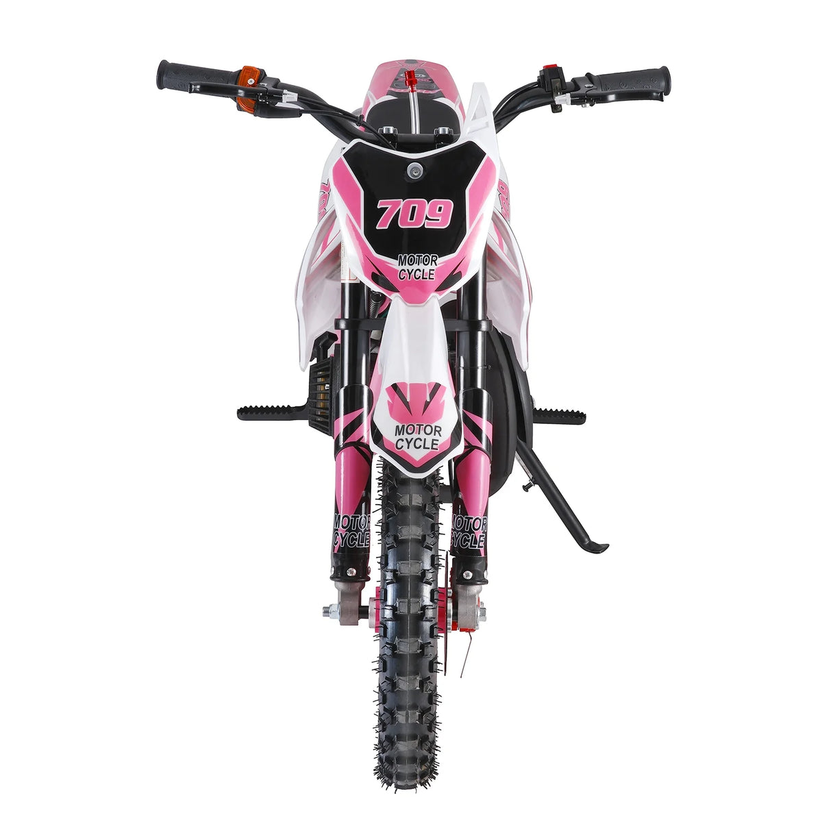 SUSUchens Off Road Mini Motorcycle Kids Dirt Bike Gas Power Motocross Children Pocket Motorbike,49cc 2-Stroke (Pink)