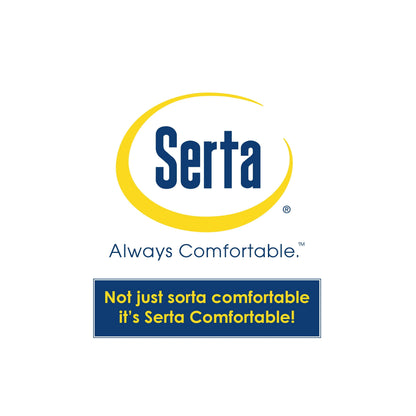 Serta Windsor Futon with Storage and Power, Gray Fabric
