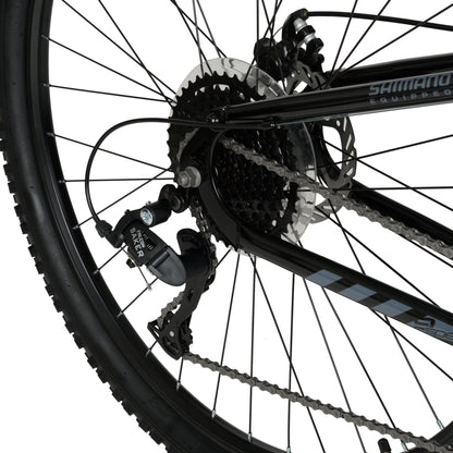Hyper Bicycle Men's 29 In. Explorer Dual Suspension Mountain Bike, Red