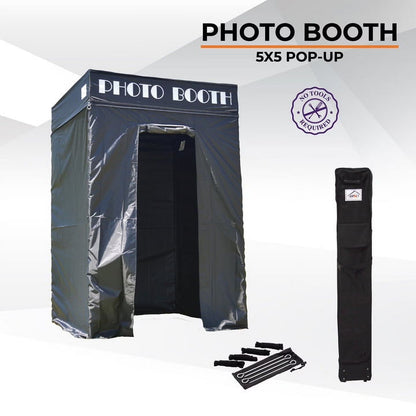 Impact Canopy 5x5 Pop Up Portable Photo Booth, Photo Tent
