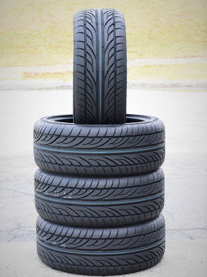 Pair of 2 (TWO) Forceum Hena 205/40R17 ZR 84W XL A/S High Performance All Season Tires Fits: 2014-19 Ford Fiesta ST, 2012 Fiat 500 Abarth