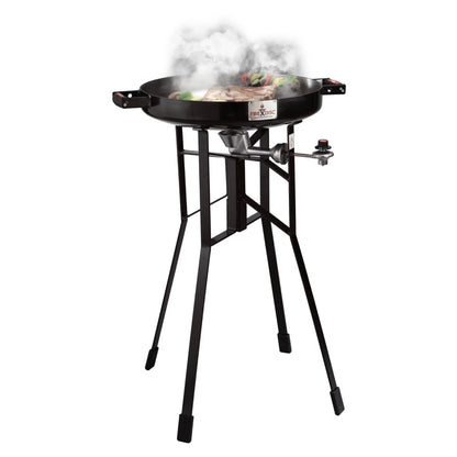 FIREDISC Original 380 Tall Outdoor Portable Propane Cooker in Fireman Red