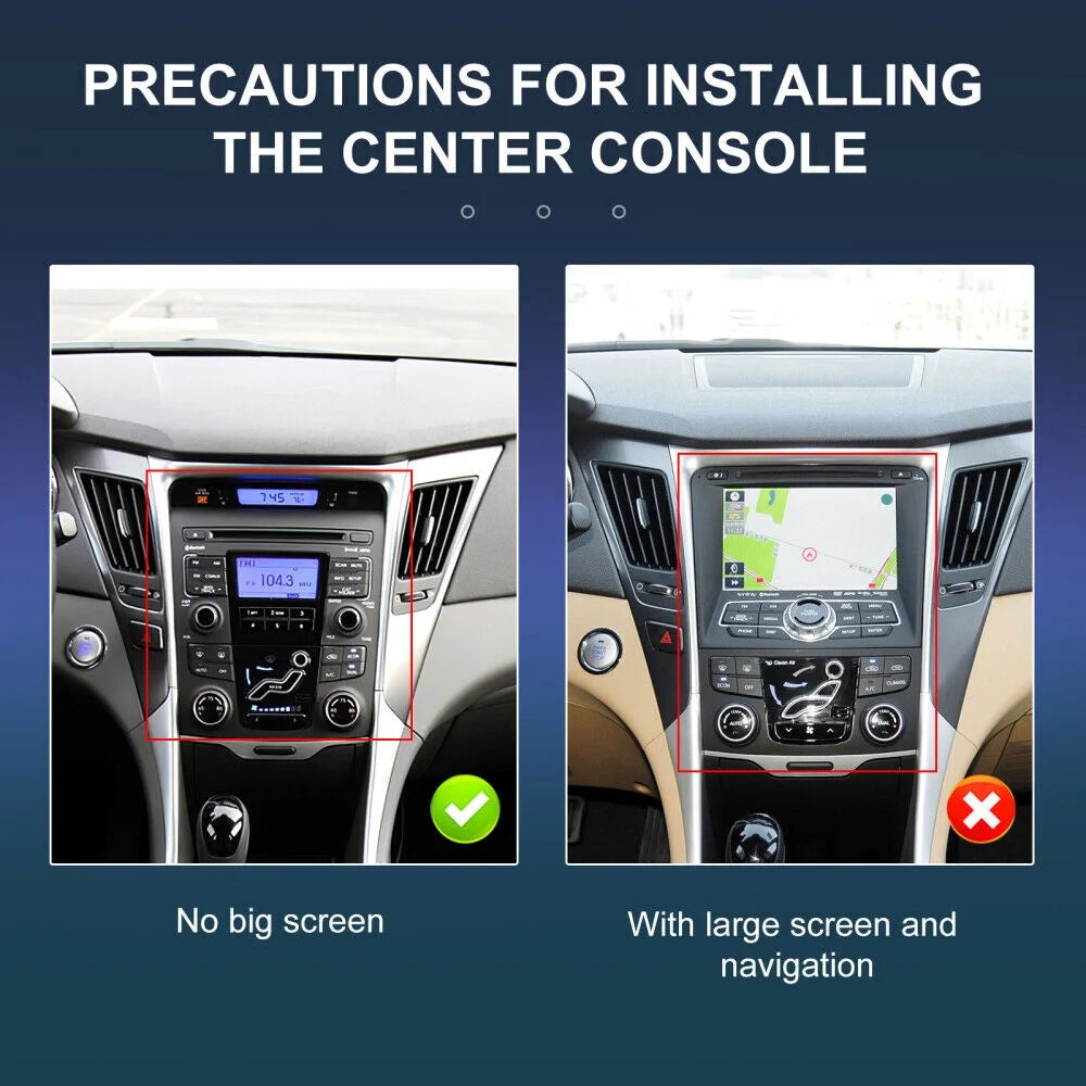 LICHENGTAI Car Stereo Radio For Hyundai Sonata 2011-2015 9.7' Android 13 Carplay Android Auto GPS WIFI Car Navigation, 2+32GB