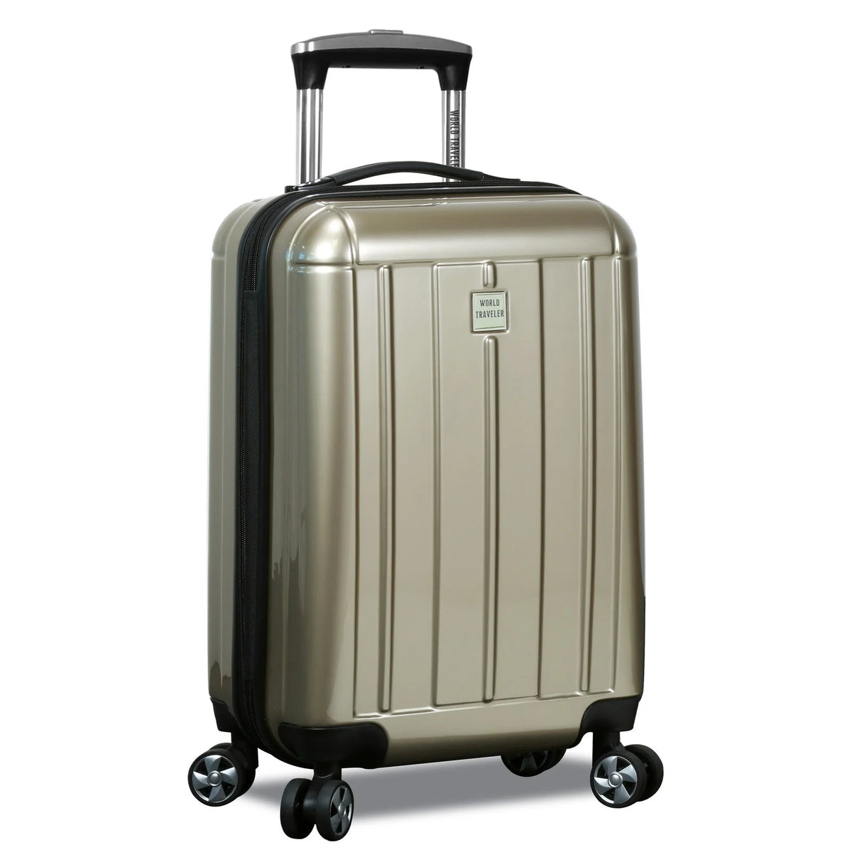 World Traveler Contour Hardside 3-Piece Spinner Luggage Set - Yellow
