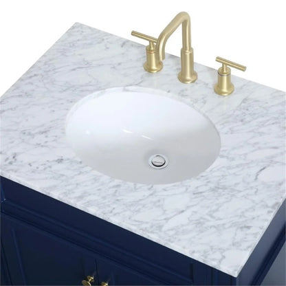 Elegant Kitchen and Bath 30 inch Single bathroom vanity in Grey