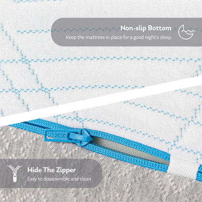 MLILY Queen Mattress, Gel Memory Foam 10" Mattress in a Box, Ego Serenity