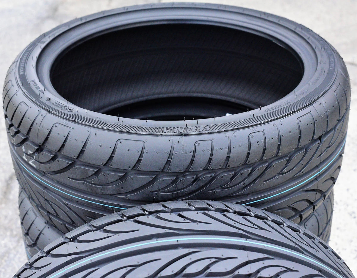 Pair of 2 (TWO) Forceum Hena 205/40R17 ZR 84W XL A/S High Performance All Season Tires Fits: 2014-19 Ford Fiesta ST, 2012 Fiat 500 Abarth