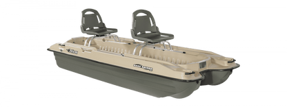 Pelican Bass Raider Boat - 2 person Fishing Boat - 10 ft