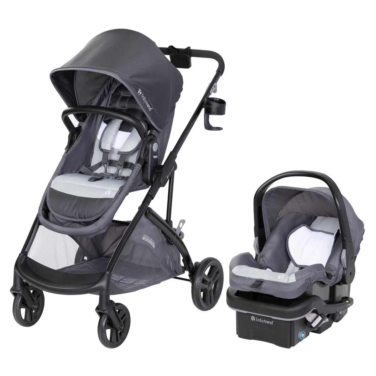 Baby Trend Sonar Switch Modular Travel System with EZ-Lift PLUS Infant Car Seat