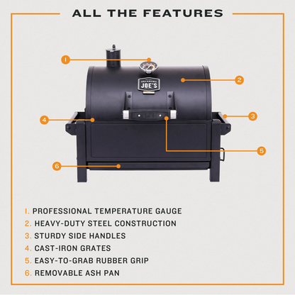 Oklahoma Joe's? Rambler Tabletop Charcoal Grill