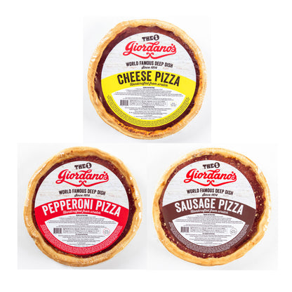 Giordano's Chicago Frozen 10' Deep Dish Stuffed Pizza, 3-pack