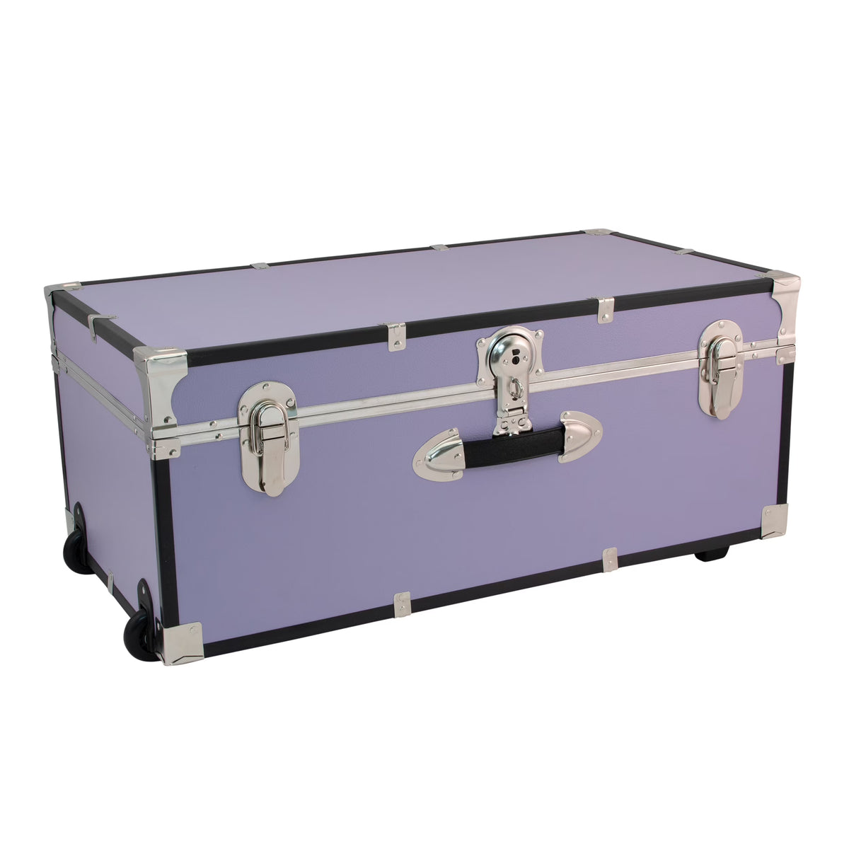 Seward Collegiate Collection Footlocker Trunk with Wheels