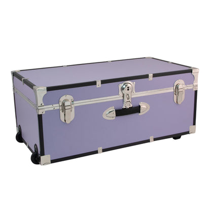 Seward Collegiate Collection Footlocker Trunk with Wheels