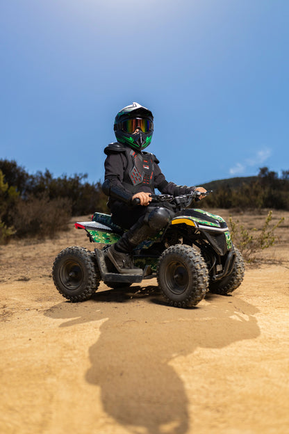 Droyd Fury Electric Youth ATV, 36V 500W Brushless Motor, Dual Suspension, Max Speed 15 mph, Offroad