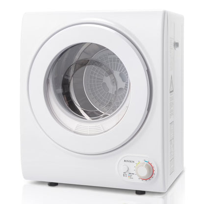 RovSun 110V White Stainless Steel Electric Tumble Dryer