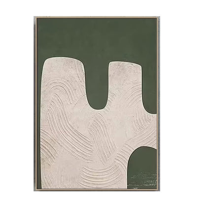 Brown Abstract Painting Wabi Sabi Wall Art Minimalist Painting Neutral Abstract Art Lare Earth Tone Modern Painting Home Decor