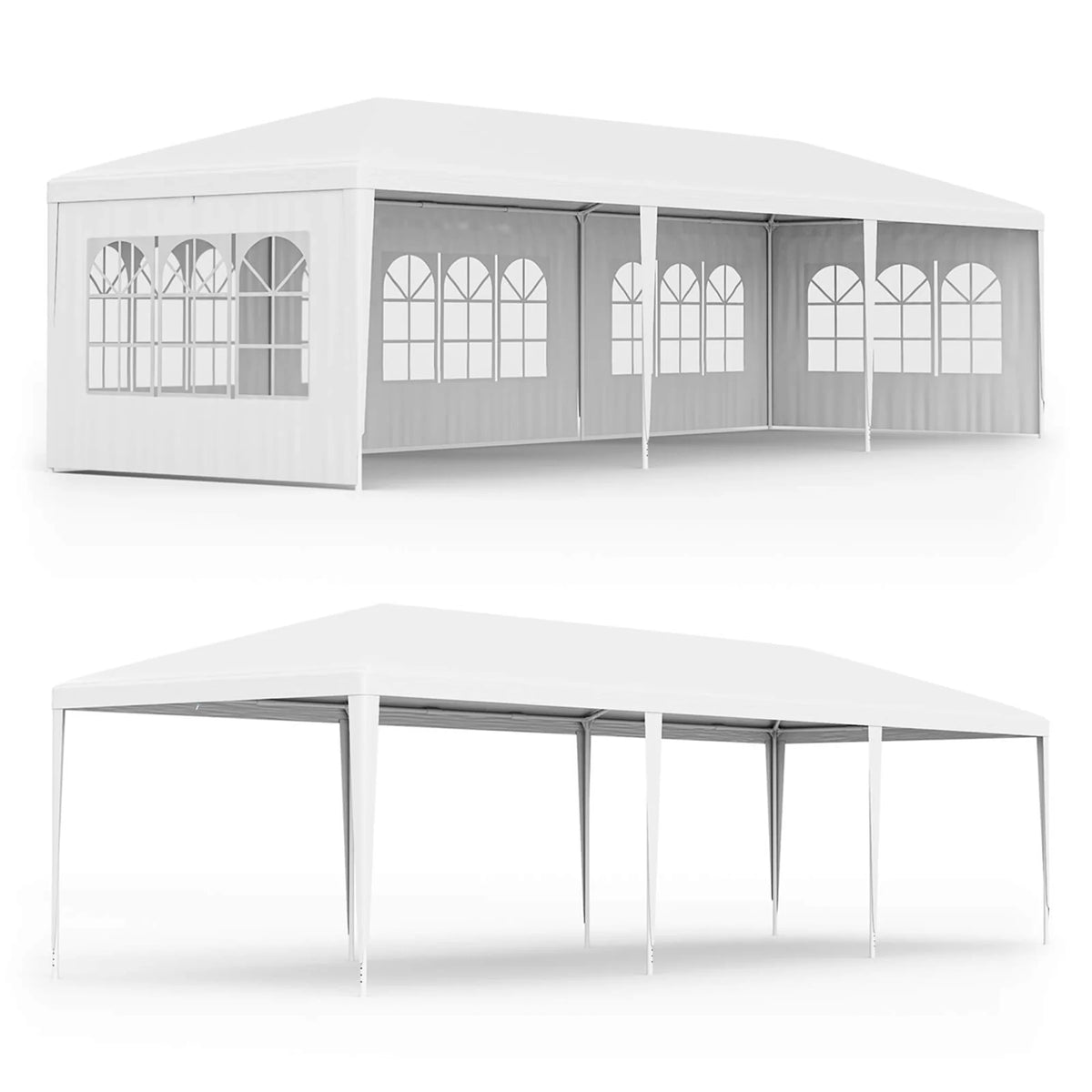 Costway 10'x30' Outdoor Party Wedding Tent Canopy Heavy duty Gazebo