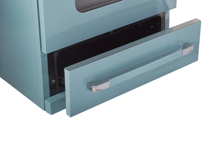 Unique Classic Retro 30" 3.9 cu/ft Freestanding Gas Range with Convection Oven and Sealed Burners