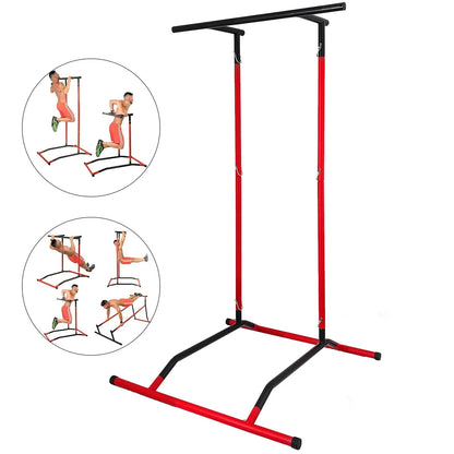 BENTISM Portable Pull Up Dip Station Power Tower Gym Bar Stretch Workout Multi Function