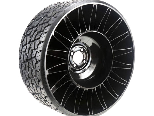 (1) Tweel Turf Tire Assembly by Michelin X 24x12.00-12 Compatible With Scag V-Ride 61" Patriot 61"