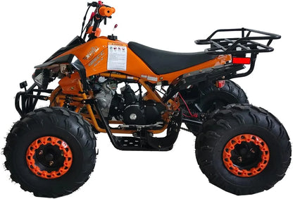 X-Pro Brand New 125cc Gas ATV, Automatic Transmission w/Reverse Remote Control Big 19"/18" Tires