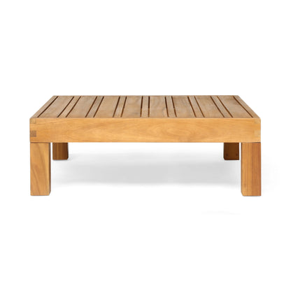 Kaena Acacia Wood Outdoor Coffee Table, Teak