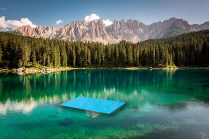 Layer Floating Oasis Water Pad 9 x 6 Water Sports Mat Float Island Utility Mats Floating Mat