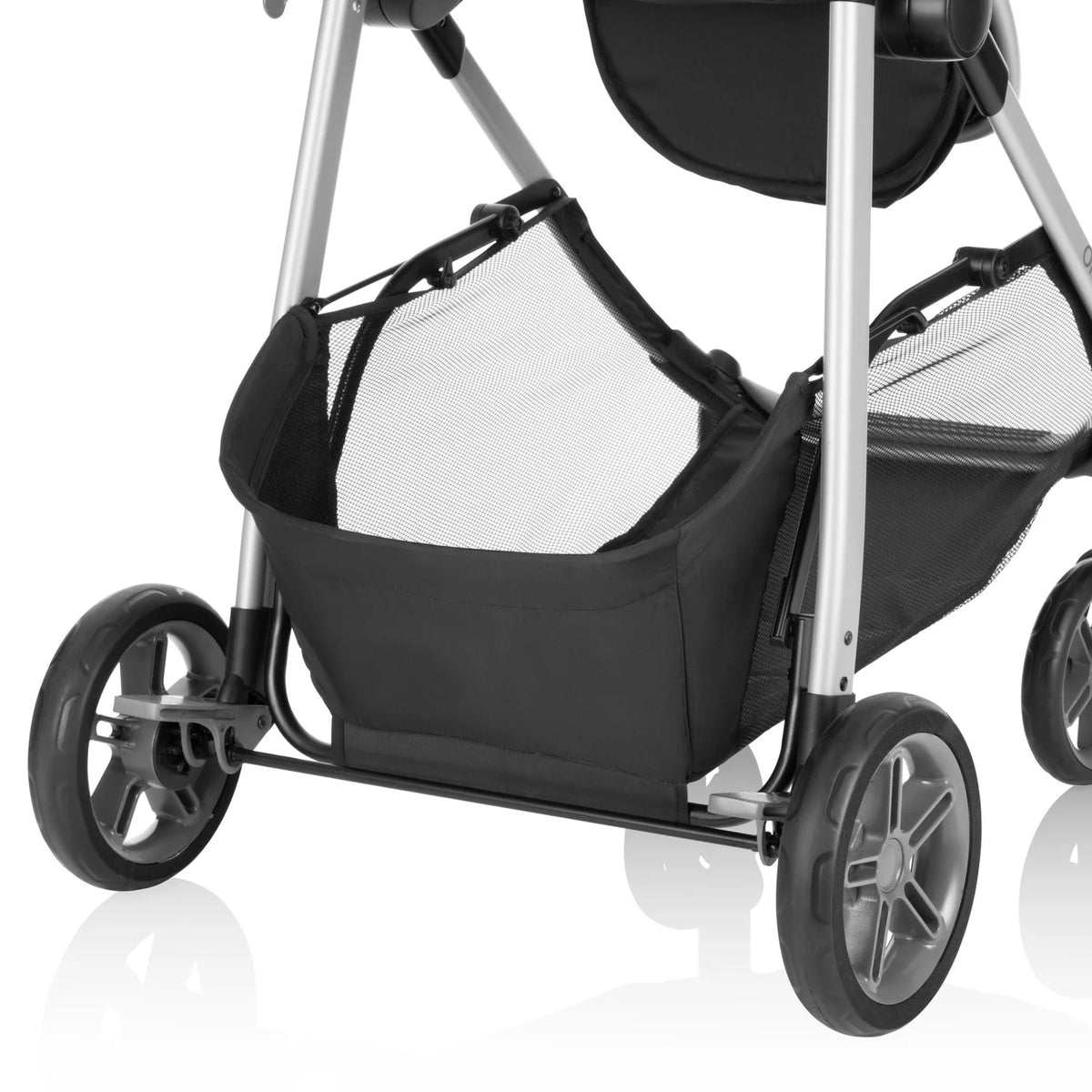 Evenflo Omni Plus Modular Travel System with LiteMax Sport Infant Car Seat, Mylar Gray, Unisex