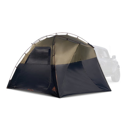 Kelty | Highroads Shelter Annex, Heavy-Duty Overlanding Camping Shelter - Burnt Olive/Peat
