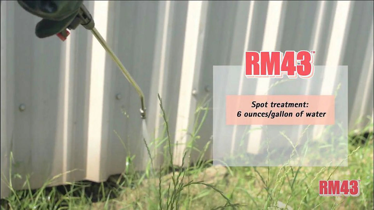 RM43 Total Vegetation Control, (128 oz) - 1 gallon