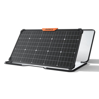 Jackery SolarSaga Solar Panel 80W, Dual-Sided Panels Enhanced Power Generation Efficiency of 25%, IP68 Waterproof and Dustproof, Compatible with all Jackery Power Stations, (Solar Panel Only)