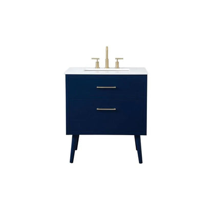 30 inch bathroom vanity in Green