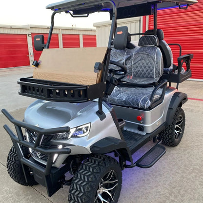 Revolution Outdoors Electron Charge 52V 150ah Loaded 4-Seater Battery Golf Cart for Outdoor
