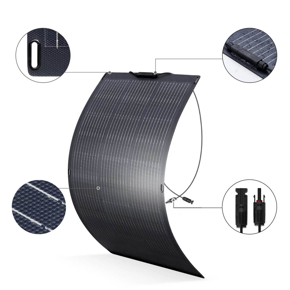 ALLPOWERS R4000 Portable Solar Generator Kit, 100W Monocrystalline Flexible Solar Panel with 3600 Watt 3600Wh LiFePO4 Portable Power Station, for Camping, Home Backup, RV,  [Shipping Separately]