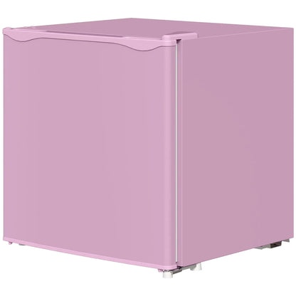 Resenkos 1.1 Cu.Ft Countertop Mini Freezer, Compact Upright Freezer with Removable Shelves, Red