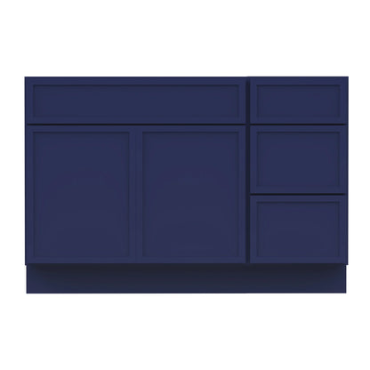 45 in. W x 21 in. D x 32.5 in. H Bath Vanity Cabinet without Top in Gray