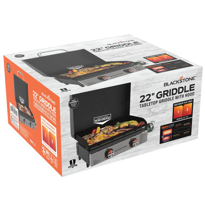 Blackstone Original 22" Omnivore Griddle with Stainless Steel Front Panel