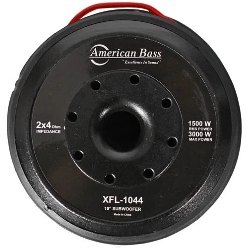 American Bass 10" Subwoofers Dual 4 Ohm 3000 Watts Max Car Audio Sub 2 Pack