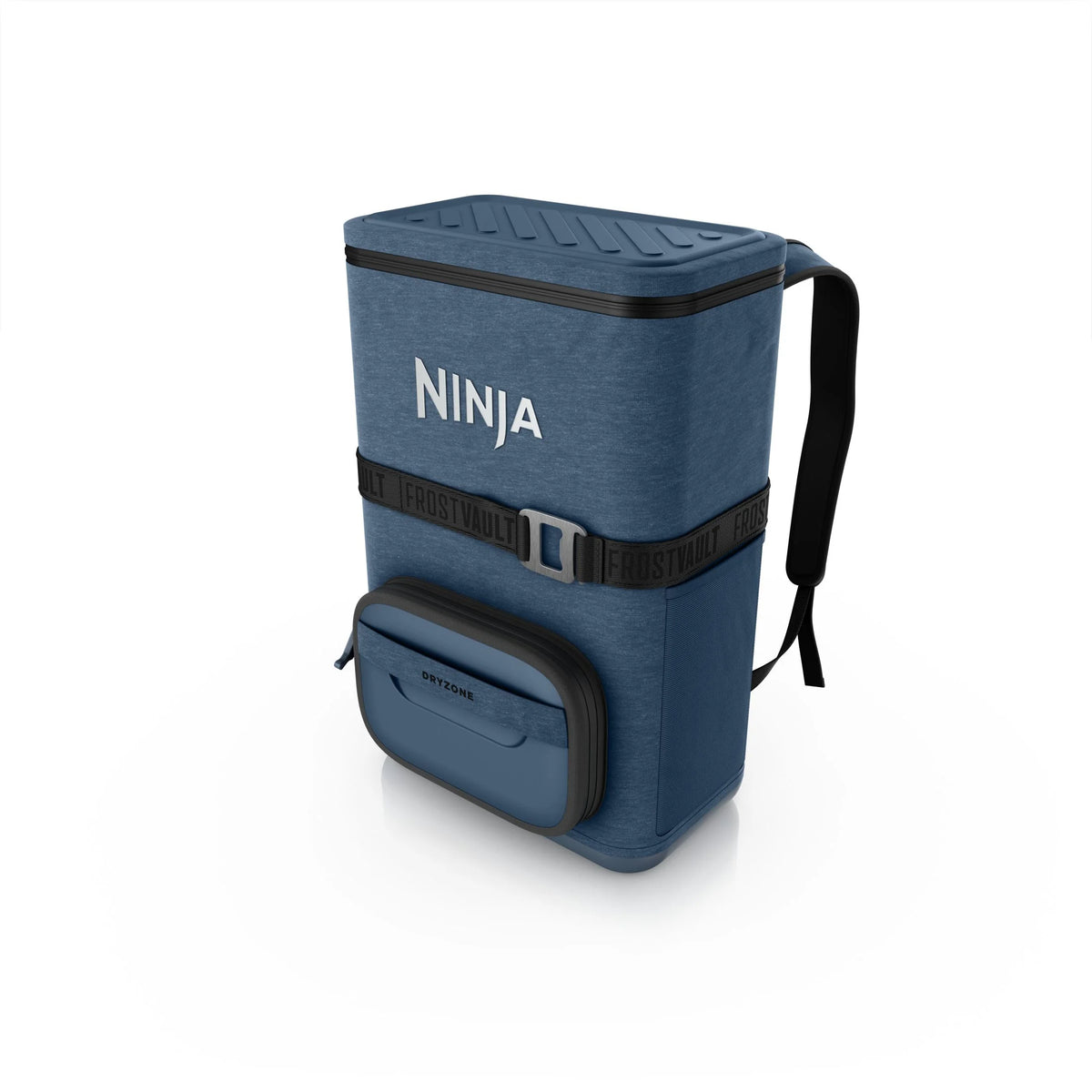 Ninja Outdoor FrostVault Go 24-Can Soft Cooler with Cold Dry Zone, Lakeshore Blue - FF124NV