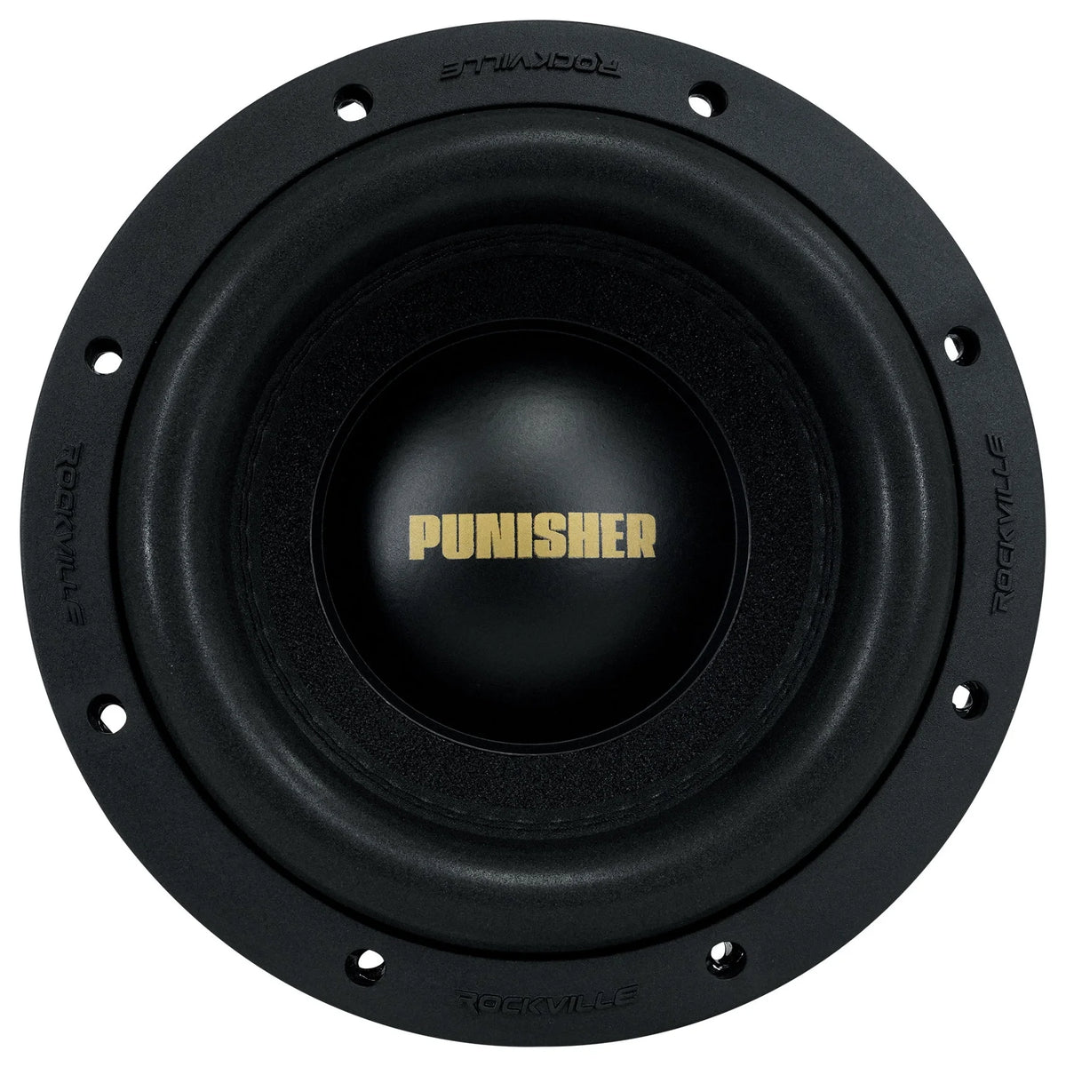 2 Rockville Punisher 8D1 8" 3000w Peak/750w RMS Competition Car Audio Subwoofers