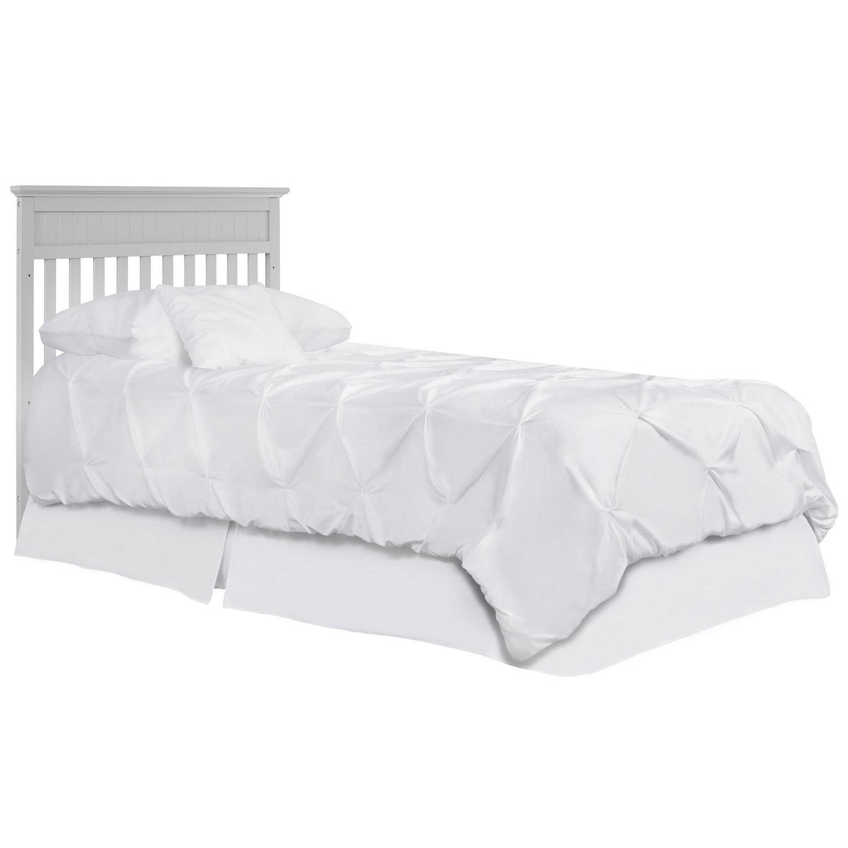 Dream On Me Harbor 4-in-1 Convertible Mini Crib in Pebble Grey. Greenguard Gold Certified