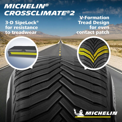 Michelin CrossClimate2 All-Season 225/60R17 99H Tire
