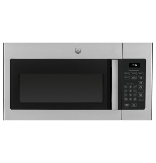 GE JVM3160RFSS 30 Over-the-Range Microwave Oven with 1.6 cu. ft. Capacity 2-Speed 300 CFM Venting in Stainless Steel