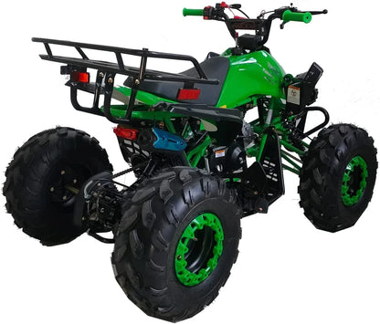 X-Pro Brand New 125cc Gas ATV, Automatic Transmission w/Reverse Remote Control Big 19"/18" Tires