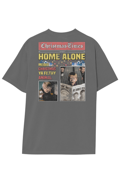 HOME ALONE BREAKING NEWS TEE (Double Sided)
