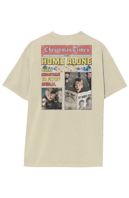 HOME ALONE BREAKING NEWS TEE (Double Sided)