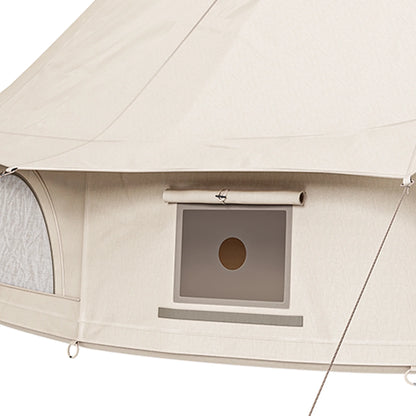 Dextrus Camping Tent with Stove Jacks & Windows for Outdoor Family Party, Camping, Picnic, Barbecue